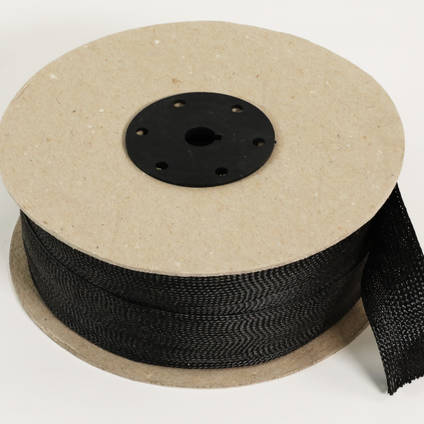 25mm Black Aramid Seam Tape Roll